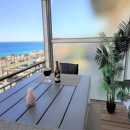 Appartement Cosy 2p Avec Terrasse Et Vue Quartier De Fabron Promenade Des *