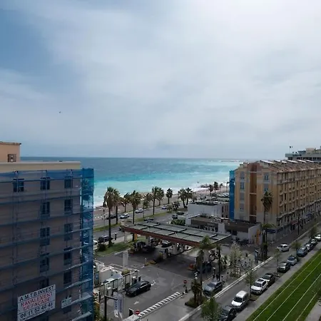 Cosy 2p Avec Terrasse Et Vue Quartier De Fabron Promenade Des