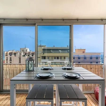 Appartement Cosy 2p Avec Terrasse Et Vue Quartier De Fabron Promenade Des Nice
